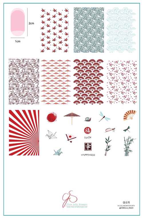 CJS-LC-70 Luck and Hapiness - Ongles Elaine Lemay