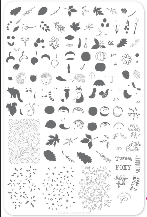 CJS-135 Autumn is Here - Ongles Elaine Lemay