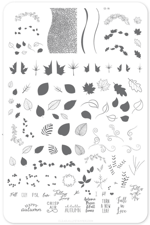 CJS-86 Forever Autumn - Ongles Elaine Lemay