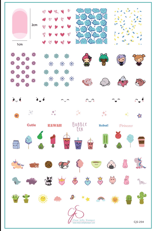 CJS-254 Kawaii - Ongles Elaine Lemay