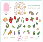 CJS-170 Happy Harvest - Ongles Elaine Lemay