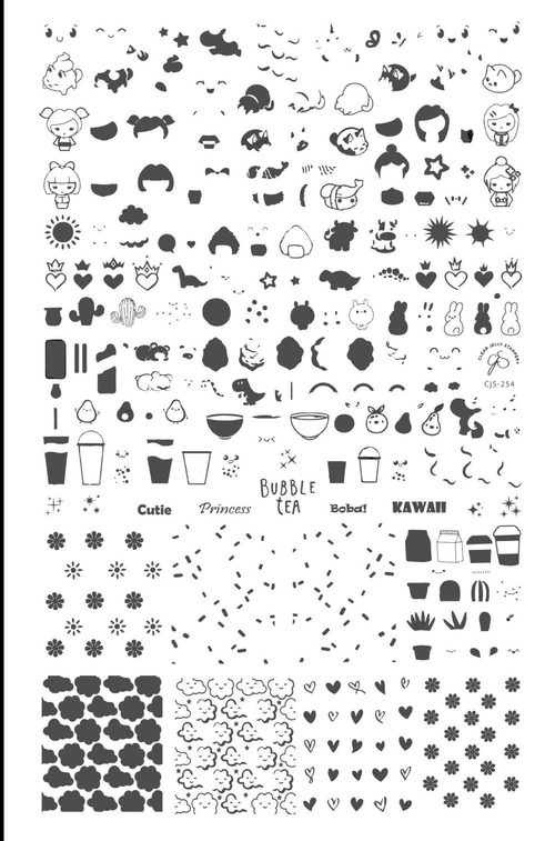CJS-254 Kawaii - Ongles Elaine Lemay