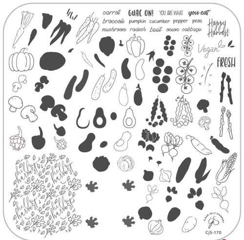 CJS-170 Happy Harvest - Ongles Elaine Lemay