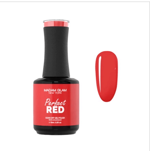 Perfect Red - Ongles Elaine Lemay