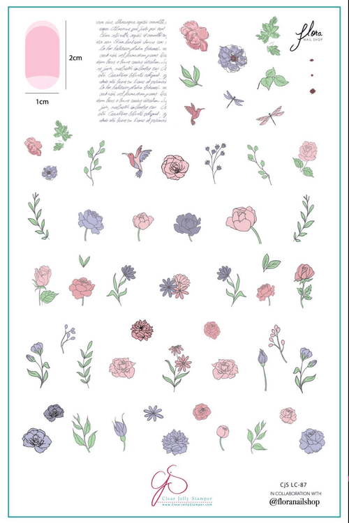 CJS-LC-87 Flora - Ongles Elaine Lemay