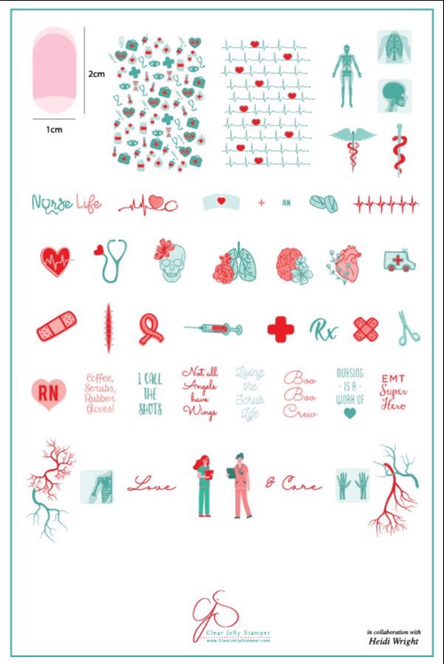 CJS-LC-53 Coffee, Scrubs, Rubber Gloves! - Ongles Elaine Lemay