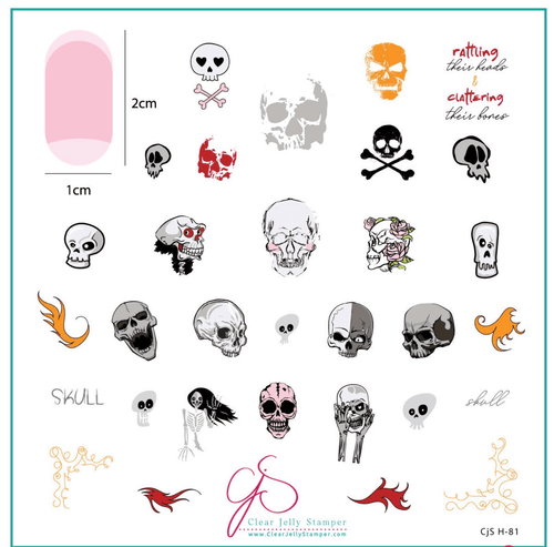 CJS-H-81 Clattering Bones - Ongles Elaine Lemay