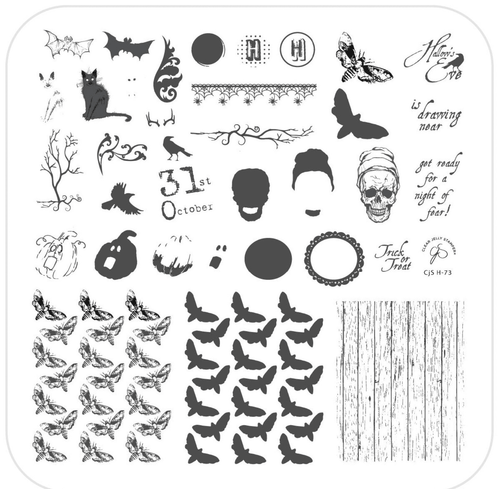 CJS-H-73 Hallowâs Eve - Ongles Elaine Lemay