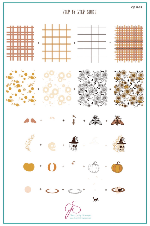 CJS-H-74 Boho Halloween - Ongles Elaine Lemay