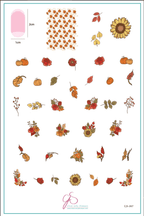 CJS-267 Harvest Bouquet - Ongles Elaine Lemay