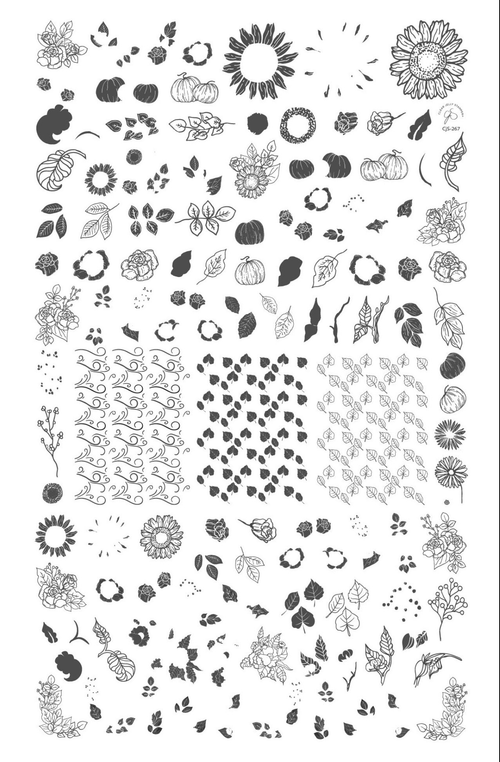 CJS-267 Harvest Bouquet - Ongles Elaine Lemay