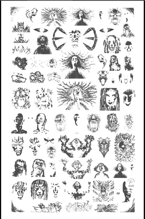 CJS-H-82 Nightmare - Ongles Elaine Lemay