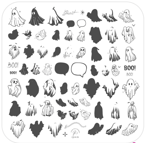 CJS-H-78 The Ghost - Ongles Elaine Lemay