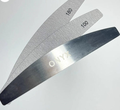 Abrasifs pour lime en métal pqt de 25 grain 100 - Ongles Elaine Lemay