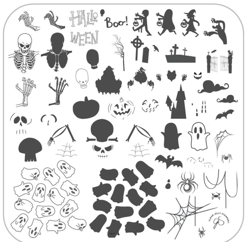 CJS-H-55 Hallo-Ween - Ongles Elaine Lemay