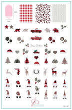 CJS-C-60 Patterned Holidays - Ongles Elaine Lemay