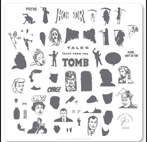 CJS-H-45 Tales From the Tomb - Ongles Elaine Lemay