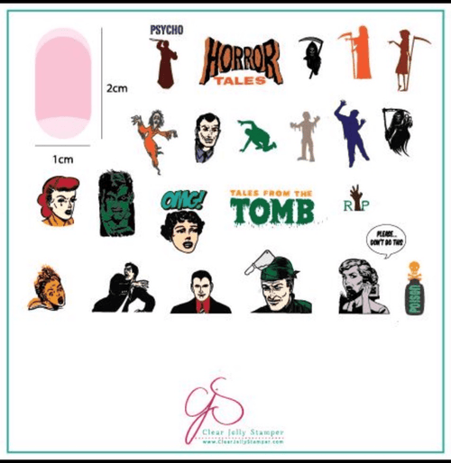 CJS-H-45 Tales From the Tomb - Ongles Elaine Lemay