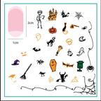 CJS-H-38 Haunted Doodle - Ongles Elaine Lemay