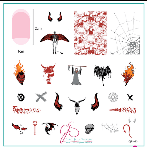 CJS-H-83 Lil Devil - Ongles Elaine Lemay