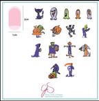 CJS-H-46 Spooky Tunes - Ongles Elaine Lemay