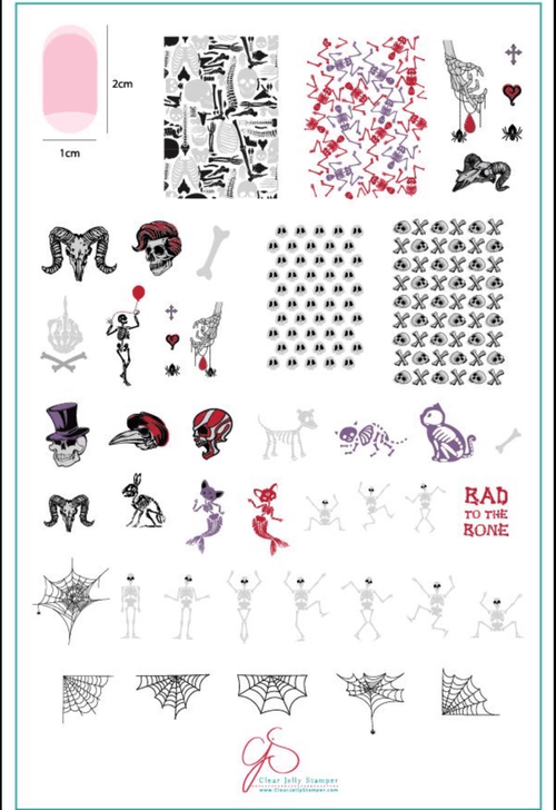 CJS-H-39 Bad to the Bone - Ongles Elaine Lemay