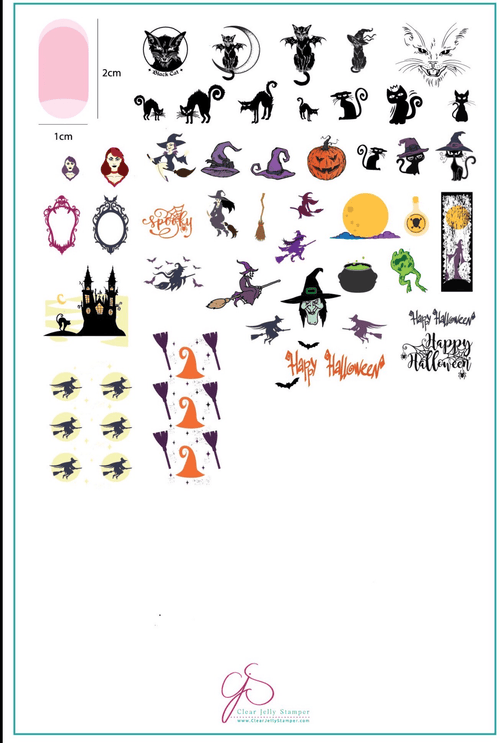 CJS-H-36 Be Witched - Ongles Elaine Lemay