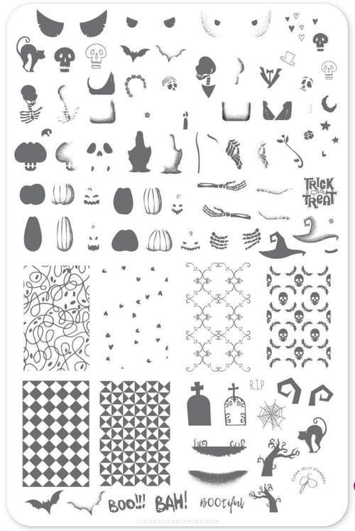 CJS-H-47 BOO-tiful - Ongles Elaine Lemay