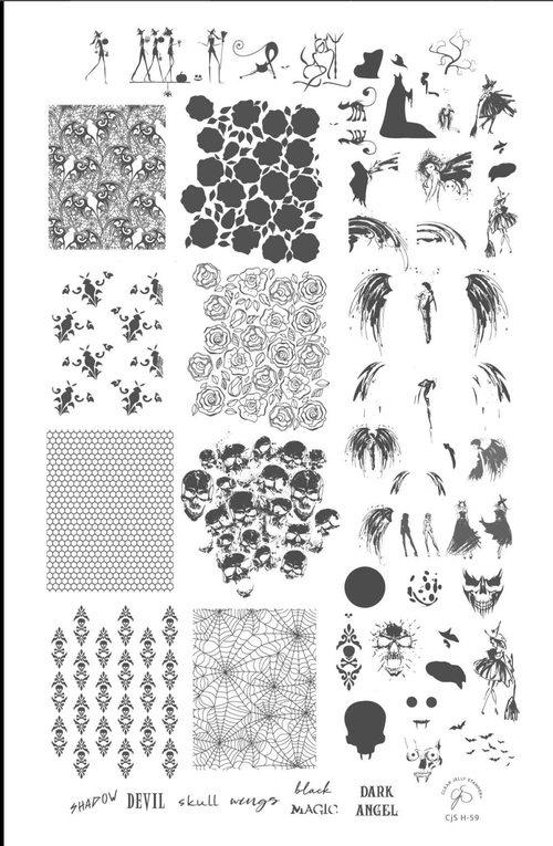 CJS-H-59 Dark Angel - Ongles Elaine Lemay