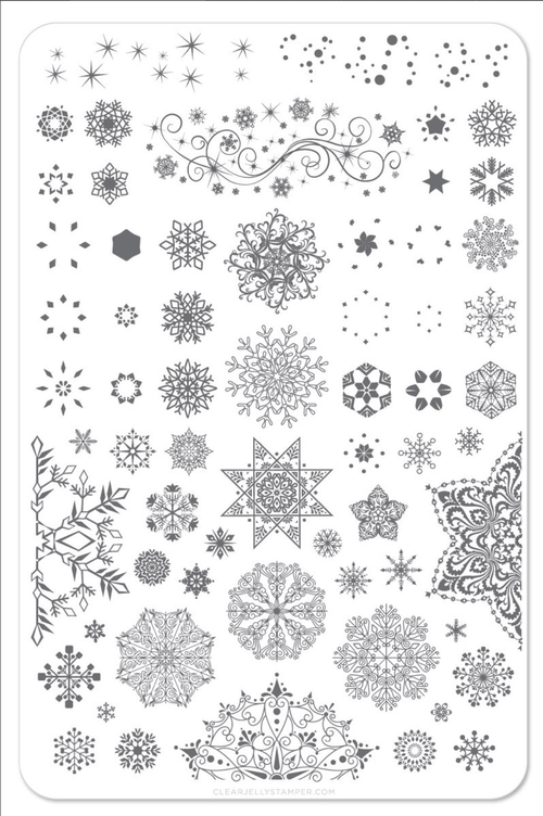 CJS-C-14 Diamonds in ice - Ongles Elaine Lemay