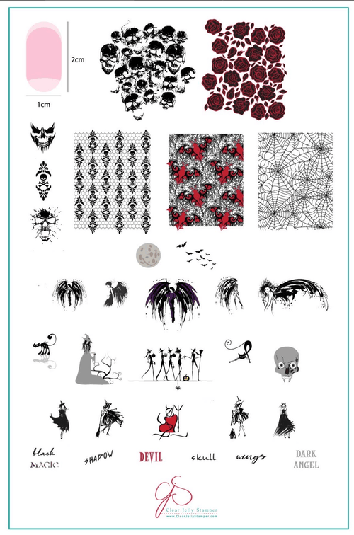 CJS-H-59 Dark Angel - Ongles Elaine Lemay