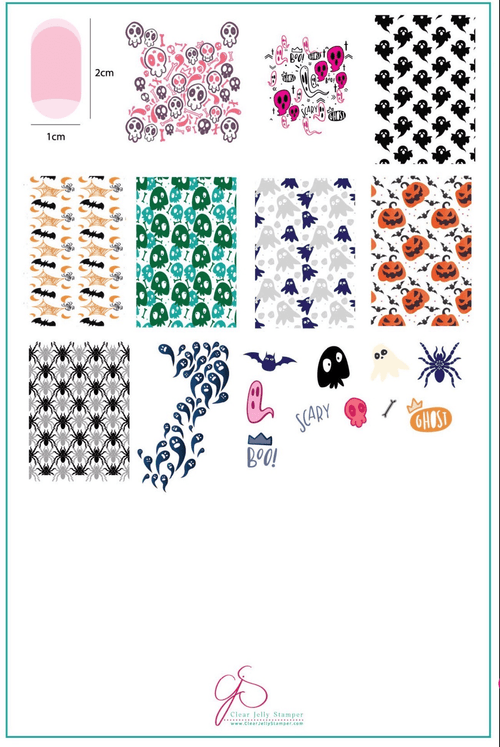 CJS-H-44 Wallpaper Creepy - Ongles Elaine Lemay