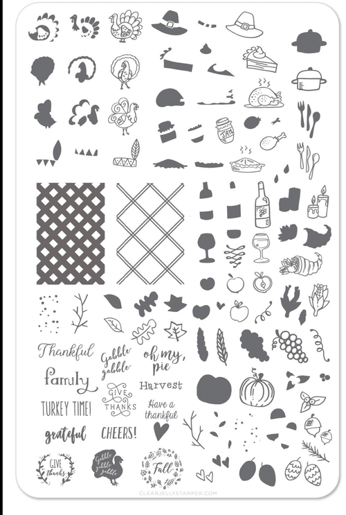 CJS-H-15 Give Thanks - Ongles Elaine Lemay