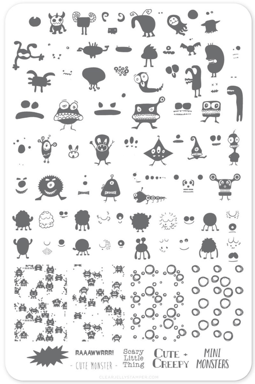 CJS-H-27 Monster Mash - Ongles Elaine Lemay