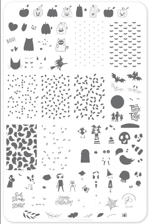 CJS-H-42 Trick or Creeping - Ongles Elaine Lemay