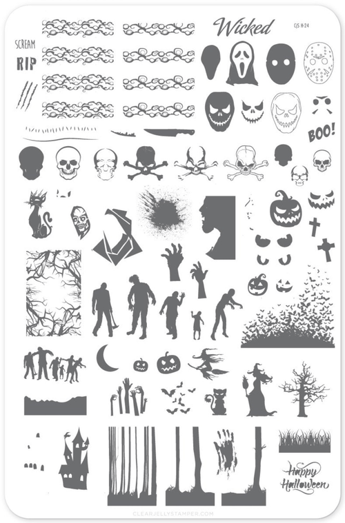 CJS-H-24 Wicked Halloween - Ongles Elaine Lemay