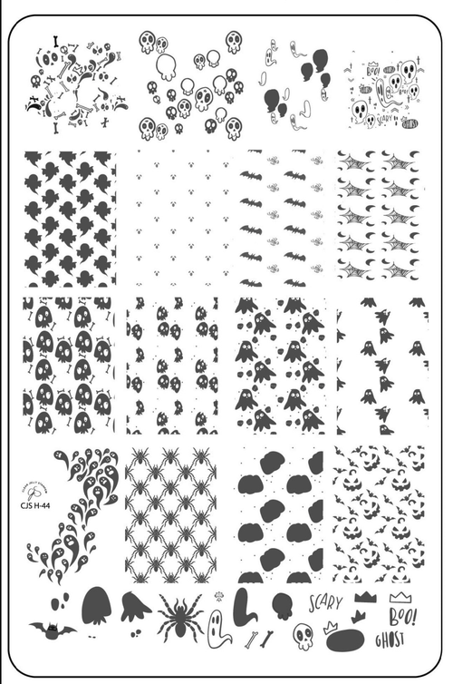 CJS-H-44 Wallpaper Creepy - Ongles Elaine Lemay