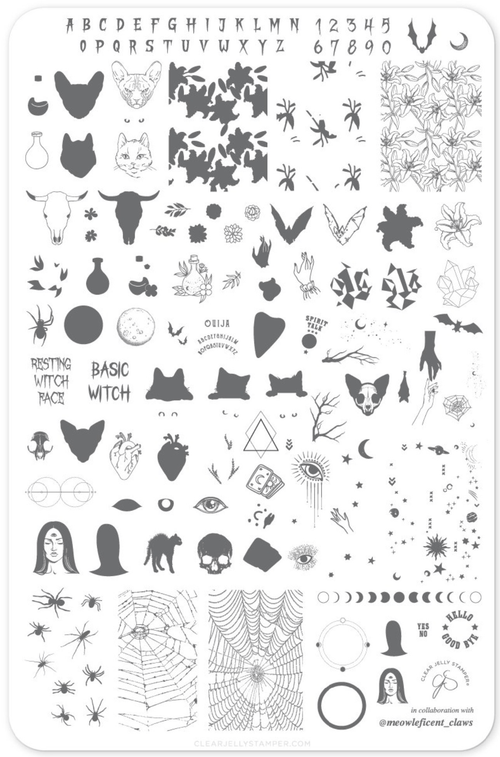 CJS-LC-65 Basic Witches - Ongles Elaine Lemay