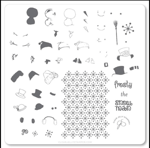 CJS-C-40 Do you want to build a snowman - Ongles Elaine Lemay