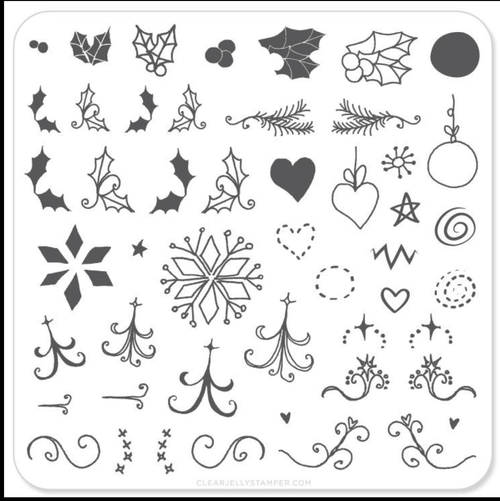 CJS-C-05 Wonderful winter - Ongles Elaine Lemay