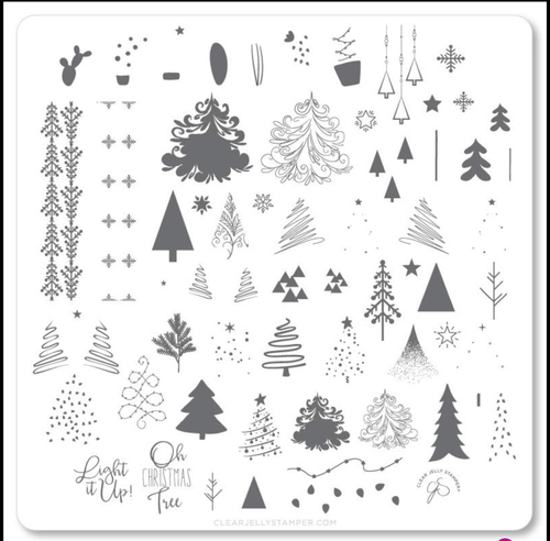 CJS-C-44 Oh Christmas Tree! - Ongles Elaine Lemay