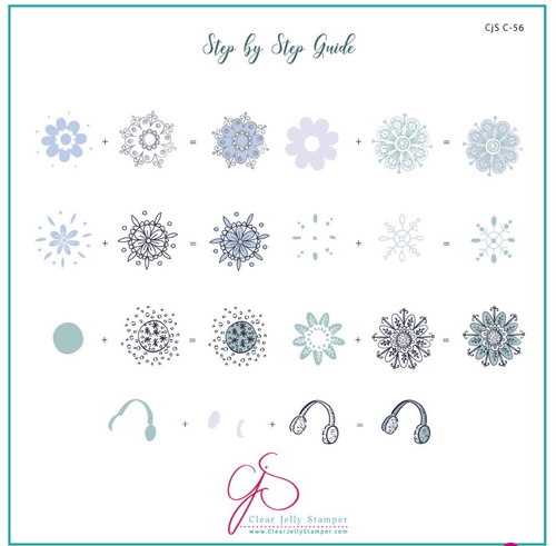 CJS-C-56 Silent night - Ongles Elaine Lemay
