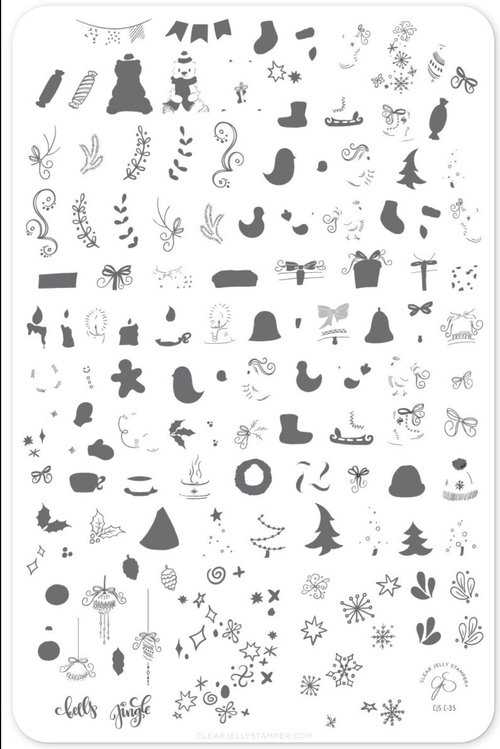 CJS-C-35 Festive & Flirty - Ongles Elaine Lemay