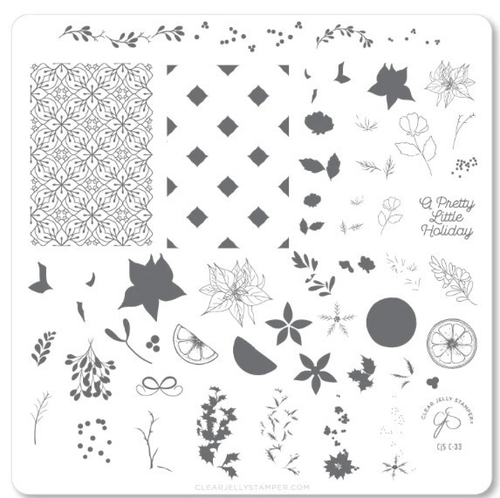 CJS-C-33 A Pretty little holiday - Ongles Elaine Lemay