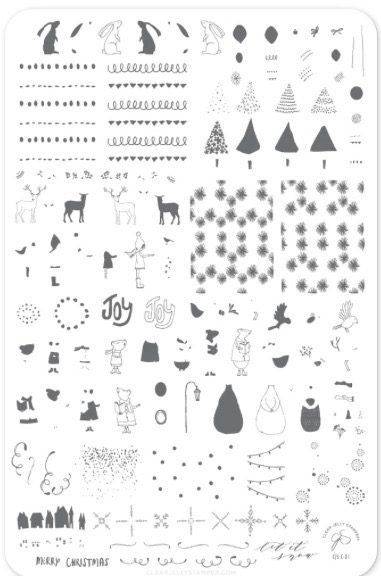 CJS-C-31 Happy Little Holiday - Ongles Elaine Lemay