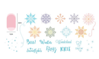 CJS-C-18 Let it snow - Ongles Elaine Lemay