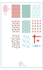 CJS-C-23 Pretty paper retro - Ongles Elaine Lemay