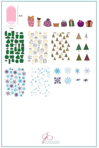 CJS-C-26 Pretty paper gifted - Ongles Elaine Lemay