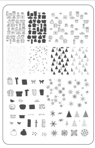 CJS-C-26 Pretty paper gifted - Ongles Elaine Lemay