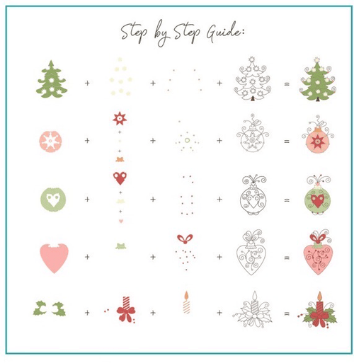 CJS-C-73 Ornate ornaments - Ongles Elaine Lemay